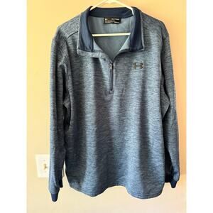 Blue Pullover 1/4 Zip Under Armour XXL